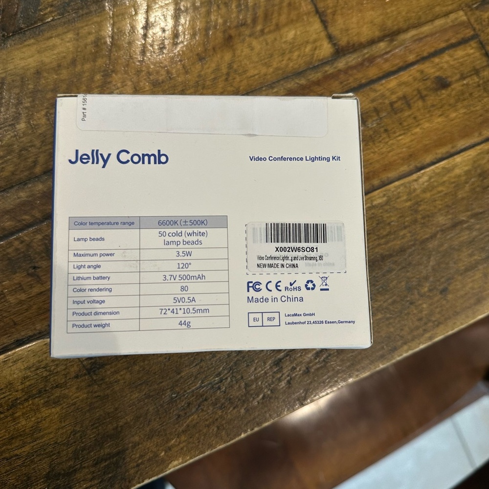 Jelly Comb Video Conference Lighting Kit